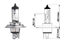 Jahn LA1206001LL - HALOGENA H-4 12V LONG LIFE