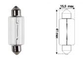 Jahn LA1741 - TUBULAR 12V 15W SV8,5-8