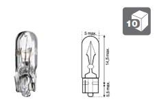 Jahn LA2400112 - WEDGE-SIN CASQUILLO W5 1,2W T5 24V