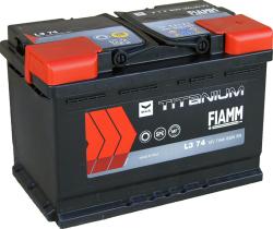 FIAMM L374 - BATERIA 12V 74AH 640A +D 278X175X19