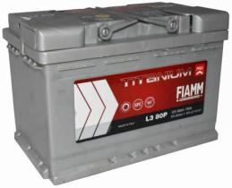 FIAMM L380P - BATERIA 12V 80AH 730A +D 278X175X19