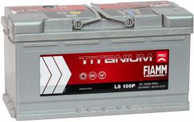 FIAMM L5100P - BATERIA 12V 100AH 870A +D 353X175X1