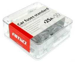 AMIO ACCESORIOS 01337 - FUSIBLES STANDARD CAJA 50UNIDS 25A