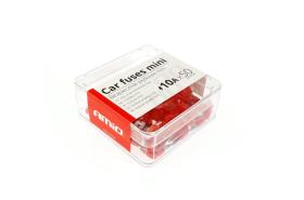 AMIO ACCESORIOS 02219 - FUSIBLES MINI CAJA 50 UNID 10A