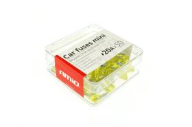 AMIO ACCESORIOS 02221 - FUSIBLES MINI CAJA 50 UNIDS 20A