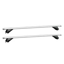 AMIO ACCESORIOS 03151 - BARRAS DE TECHO RAILING INTEGRADO 120CM ALUMINIO CRR-03