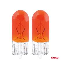 AMIO ACCESORIOS 03347 - BOMBILLAS HALOGENAS T10 W5W W2.1X9.5D 12V 2UNID. BLISTER